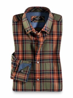 Flanell-Hemd Cashmere-Blend Flanell-Hemd Cashmere-Blend