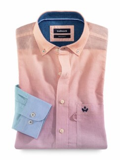 Leinen-Mix Hemd Dolce Vita Degrade Detail 1