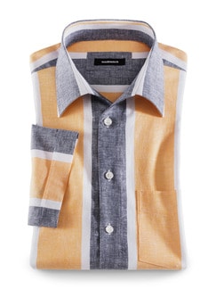 Leinenmix-Stretch-Hemd Leinenmix-Stretch-Hemd