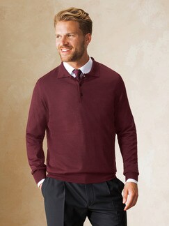Merino-Mix Polo-Pullover Merino-Mix Polo-Pullover