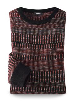 Jacquard-Pullover Farbklaviatur Jacquard-Pullover Farbklaviatur