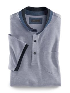 Stehkragen-Polo Stehkragen-Polo