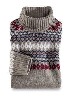 Norweger Rollkragen-Pullover Norweger Rollkragen-Pullover