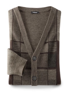 Cardigan Alcantara- Patch Cardigan Alcantara- Patch