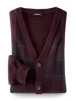 Cardigan Alcantara-Patch Cardigan Alcantara-Patch