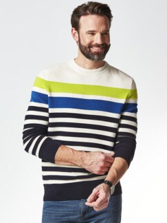 Streifen-Pullover Ottoman