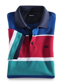 Blockstreifen-Polo Multicolor Blockstreifen-Polo Multicolor