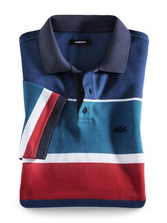 Blockstreifen-Polo Multicolor Blockstreifen-Polo Multicolor
