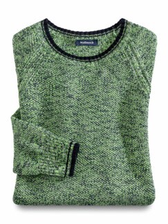 Mouline-Pullover Wabenstruktur Mouline-Pullover Wabenstruktur