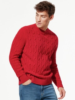 Zopfpullover Woolcot