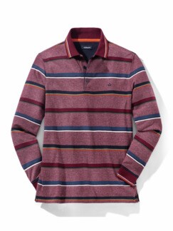 Mouline-Polo Neo Marine Barolo gestreift Detail 1