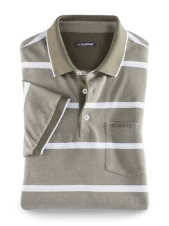 Klepper Extraglatt Streifen-Polo Klepper Extraglatt Streifen-Polo
