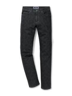 Jogger-Jeans Five Pocket Glencheck Grau Detail 1