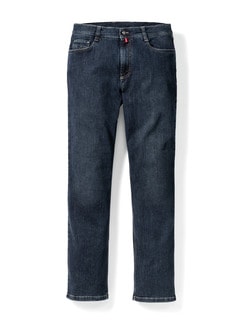 Extraglatt Flex Jeans Modern Fit Dark Blue Detail 1