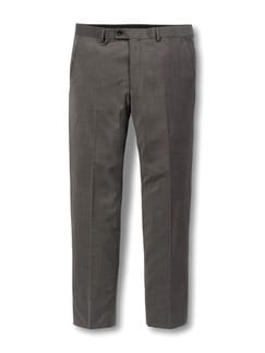 Naturstretch Anzug-Hose braun melange Naturstretch Anzug-Hose braun melange