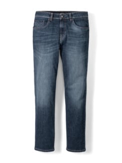 Aktiv Jeans T400 Regular Fit Mid Blue Detail 1