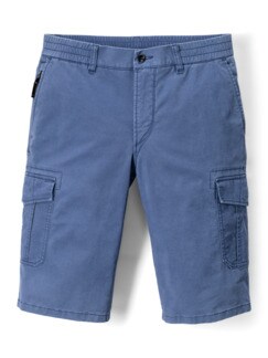 Cordura Baumwoll Bermudas Kobalt Detail 1