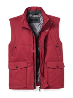 Thermore Outdoor-Weste Rot Detail 1
