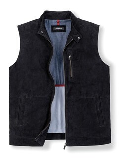 Wildleder-Weste Wildleder-Weste
