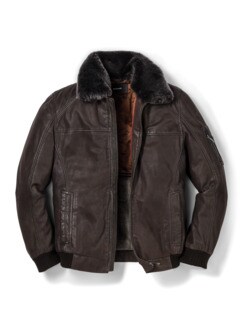 Nubukleder Pilotenjacke Nubukleder Pilotenjacke