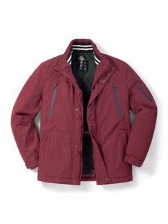 Aquastop Jacke Elements Bordeaux Detail 1