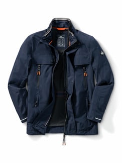 Aquastop Reisejacke Marine Detail 1