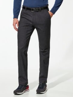 Gürtel-Chino Wool-Look