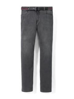 Gürtel-Jeans Modern Fit Grey Detail 1