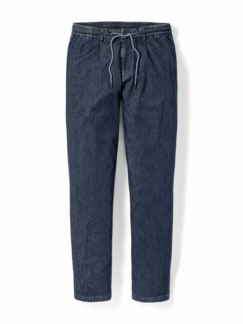 Ultraleicht Comfortbund Jeans Dark Blue Detail 1