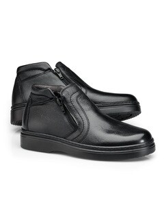 Hirschleder-Lammfellschuh Hirschleder-Lammfellschuh