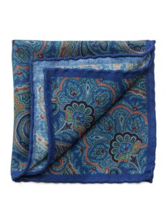 Paisley-Woll-Einstecktuch Paisley-Woll-Einstecktuch