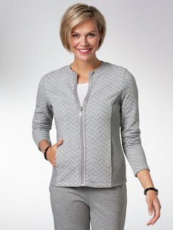 Jacquard Homewearjacke Jacquard Homewearjacke