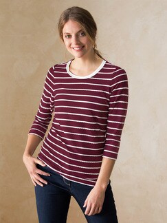 Shirt Strukturstreifen Shirt Strukturstreifen