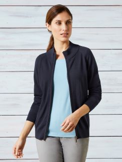 Zippcardigan Pima-Cotton Zippcardigan Pima-Cotton