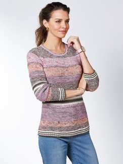 Pullover Mouline-Effekt Pullover Mouline-Effekt