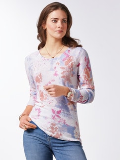 Leicht-Pullover Blumenringel Leicht-Pullover Blumenringel