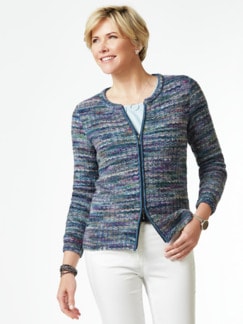 Alpaka Strickjacke - Soft Boucle Alpaka Strickjacke - Soft Boucle