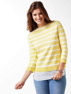 Streifen Sweatshirt 2in1 Streifen Sweatshirt 2in1