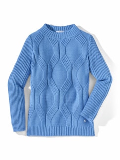 Relief-Pullover Rhombe