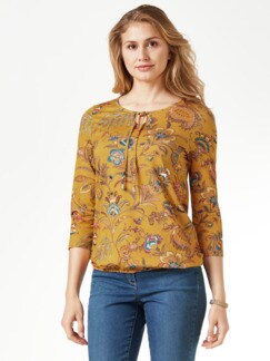 Viskoseshirt Paisleyblume Viskoseshirt Paisleyblume