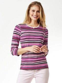 Viskose Streifenshirt Viskose Streifenshirt