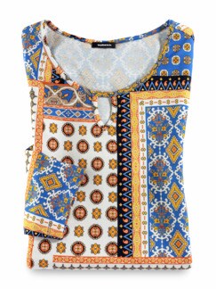 Viskose-Shirt Mosaik Viskose-Shirt Mosaik