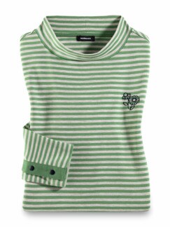 Stehkragen-Shirt Maritimblüte Stehkragen-Shirt Maritimblüte