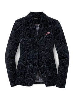 Blazer Blue Velvet Blazer Blue Velvet