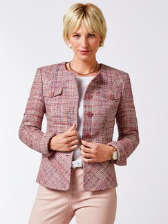 Schößchenblazer Seidenmix Schößchenblazer Seidenmix