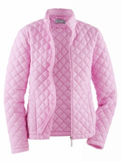 Steppjacke Extraleicht Rosa Detail 1