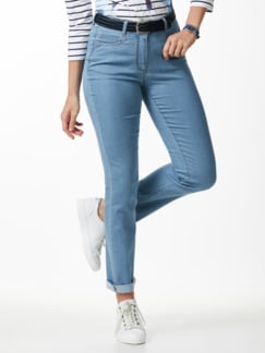 Yoga-Jeans Ultrastretch Feminine F. Mid Blue Detail 1