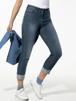 Turn-up-Denim Medium Blue Detail 1