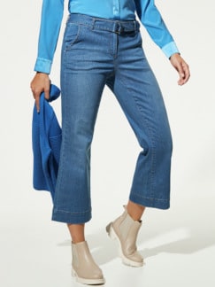 Culotte Chino-Jeans Mid Blue Detail 1