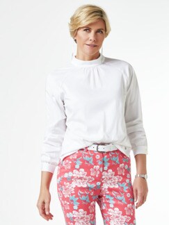 Ultrastretch-Stehkragen-Shirtbluse Ultrastretch-Stehkragen-Shirtbluse